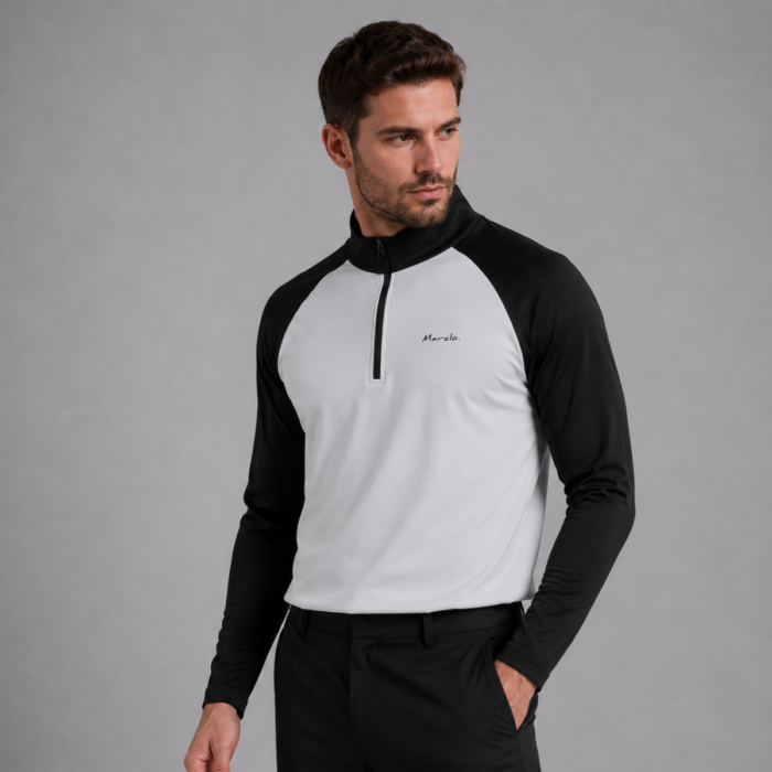 Core Zip Grey